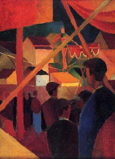 Seiltanzer, August Macke